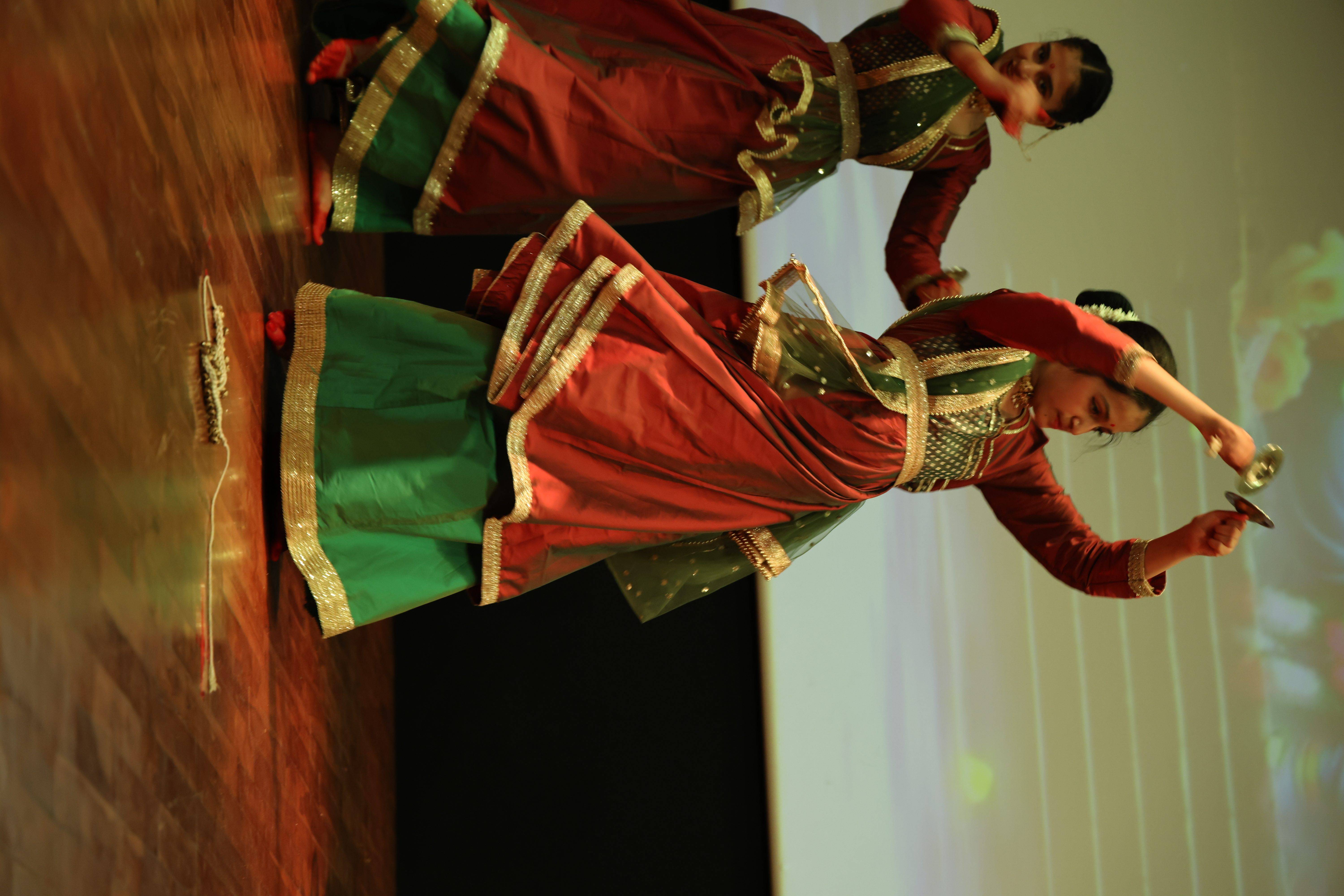 Folk stage performance image