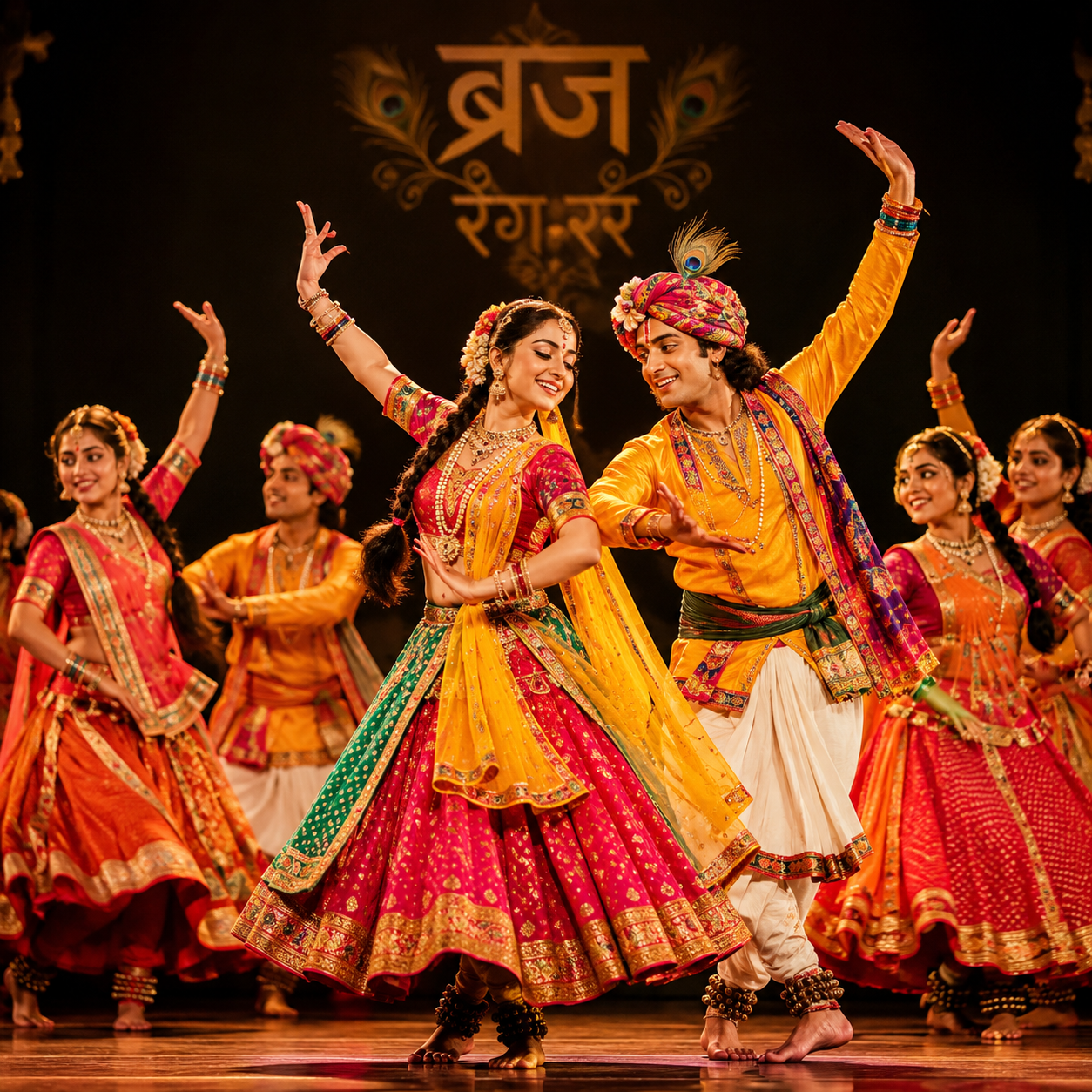 Brij Folk dance style image